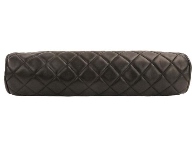Clutch Chanel Timeless trapuntata Nero - vista 5