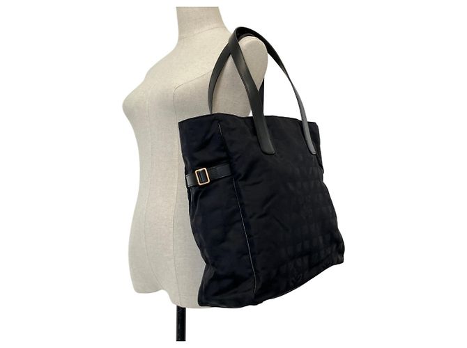 Borsa Tote Chanel New Travel Line GM Nero - vista 5