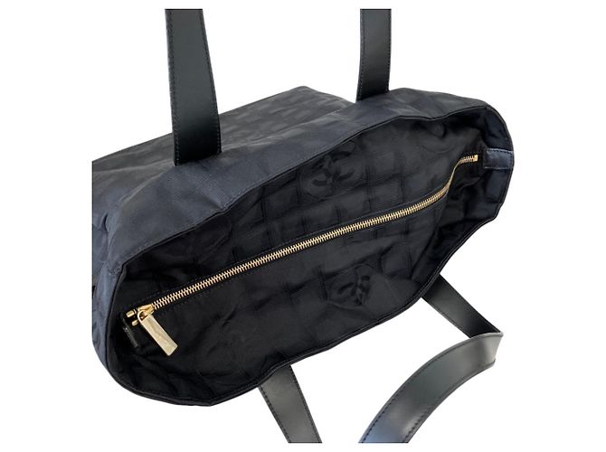 Borsa Tote Chanel New Travel Line GM Nero - vista 7