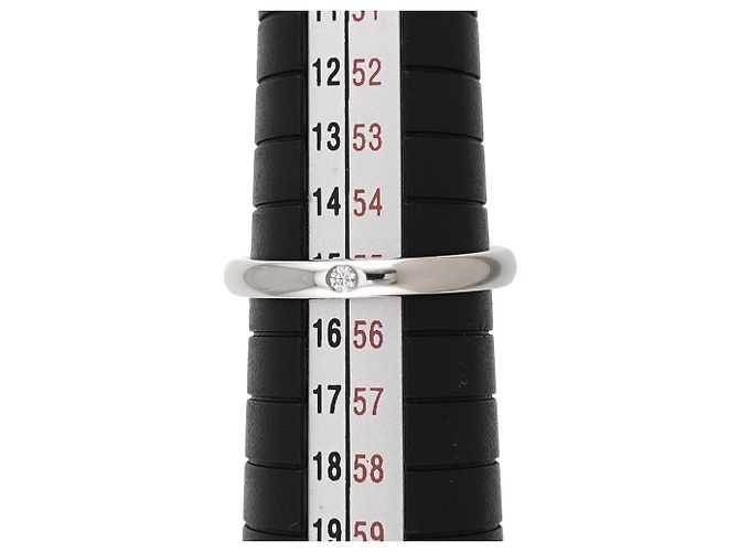 Anello stacking in platino Tiffany & Co. - vista 5