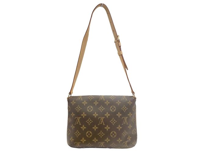 Borsa a Spalla Louis Vuitton Musette Tango M51257 Marrone - vista 2