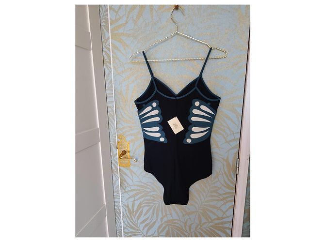 Autre Marque Costume intero Morgan Lane nero con motivo a farfalla - vista 2