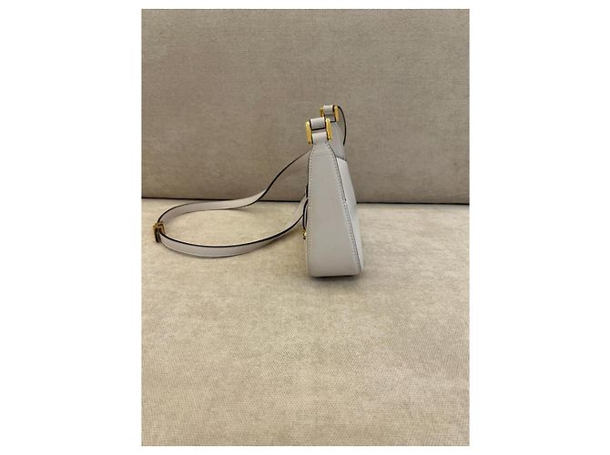 Borsa a tracolla Valentino in pelle bianca Bianco - vista 6