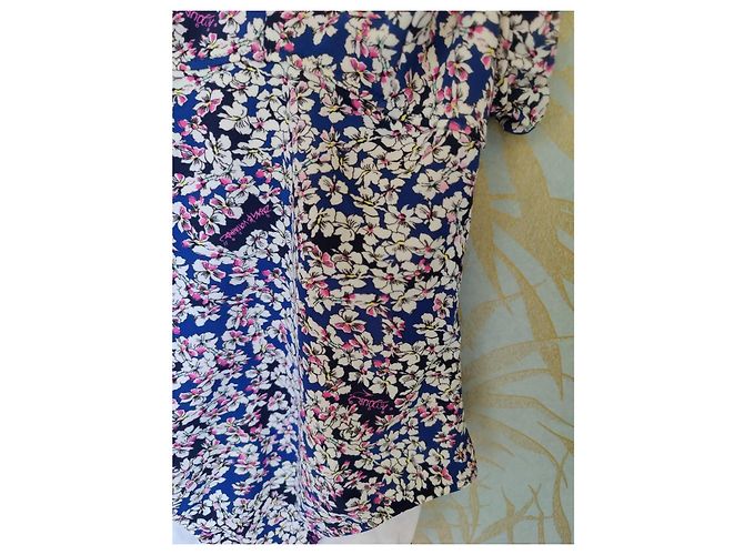 Bañador de una pieza Zadig & Voltaire con estampado floral Rosa Blanco Azul - vista 2