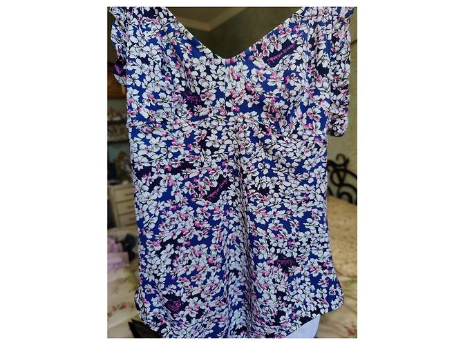 Bañador de una pieza Zadig & Voltaire con estampado floral Rosa Blanco Azul - vista 3