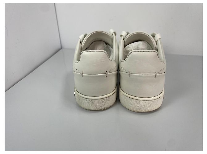 Louis Vuitton Frontrow Weiße Leder-Sneaker - Ansicht 6