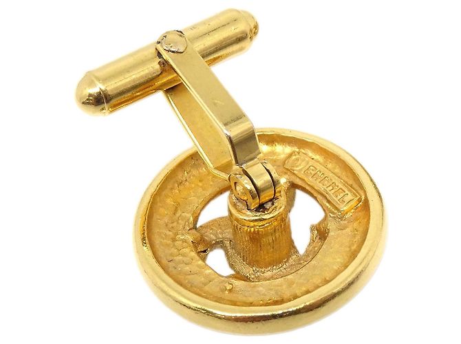 Chanel Logo Metallknopf Golden - Ansicht 3