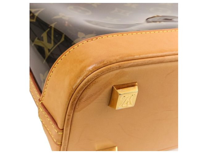 Borsa Tote Louis Vuitton Cabas Ambre PM Marrone - vista 14