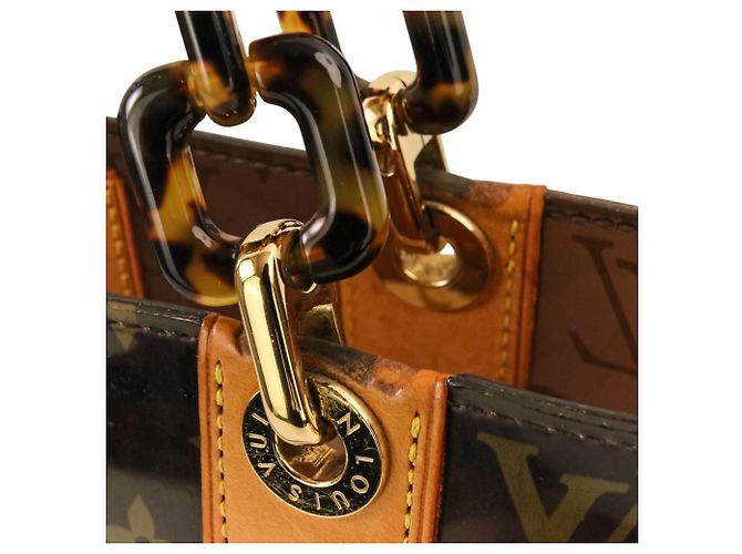 Borsa Tote Louis Vuitton Cabas Ambre PM Marrone - vista 18