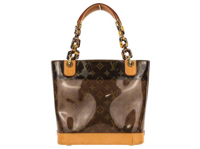 Borsa Tote Louis Vuitton Cabas Ambre PM Marrone - vista 2