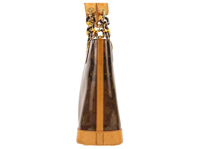 Borsa Tote Louis Vuitton Cabas Ambre PM Marrone - vista 4
