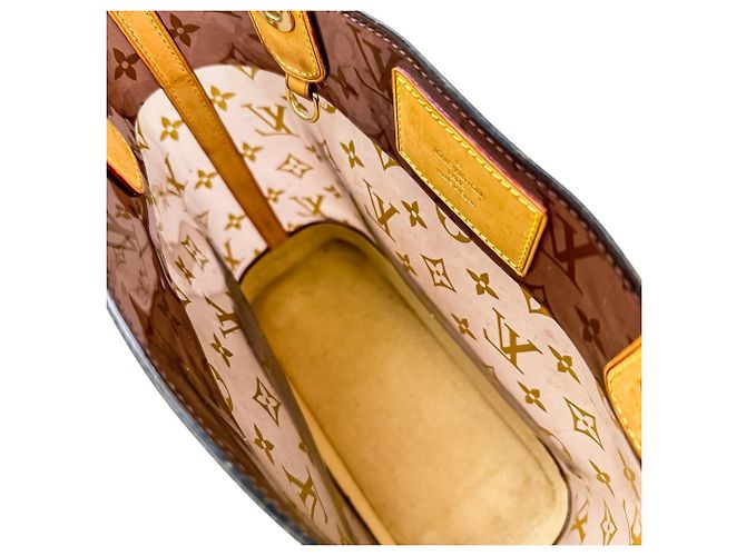 Borsa Tote Louis Vuitton Cabas Ambre PM Marrone - vista 9