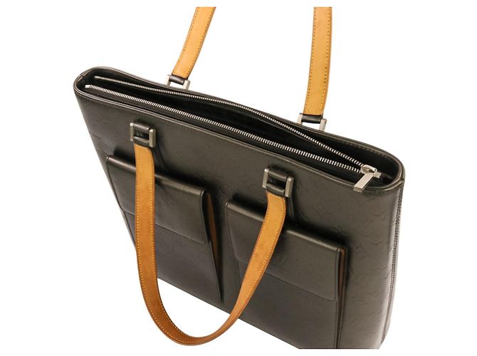 Borsa Tote Louis Vuitton Monogram Mat Wilwood Metallico - vista 6