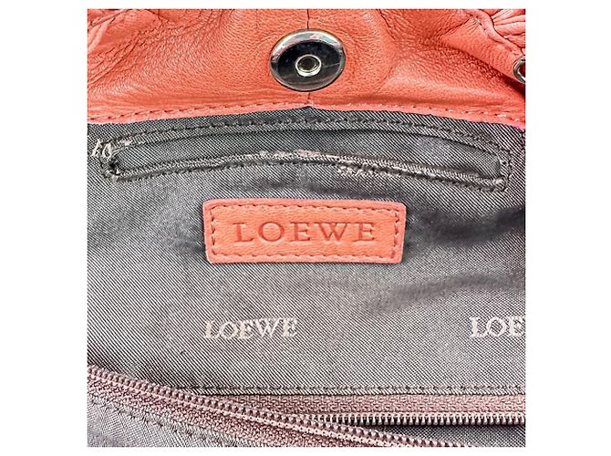 Mini borsa in pelle Nappa Aire Loewe Rosa - vista 10
