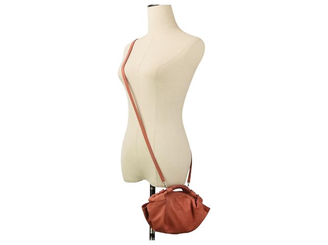 Mini borsa in pelle Nappa Aire Loewe Rosa - vista 11