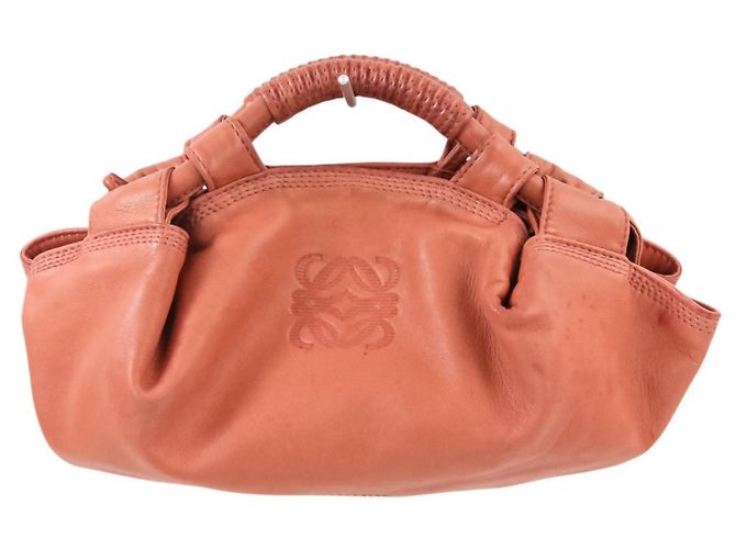 Mini borsa in pelle Nappa Aire Loewe Rosa - vista 2
