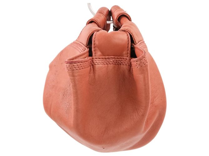 Mini borsa in pelle Nappa Aire Loewe Rosa - vista 4