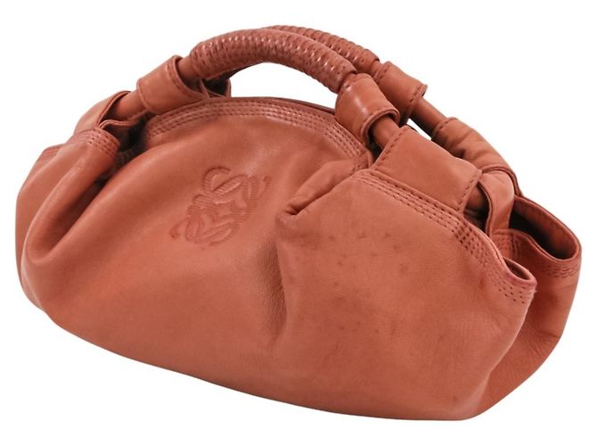 Mini borsa in pelle Nappa Aire Loewe Rosa - vista 6