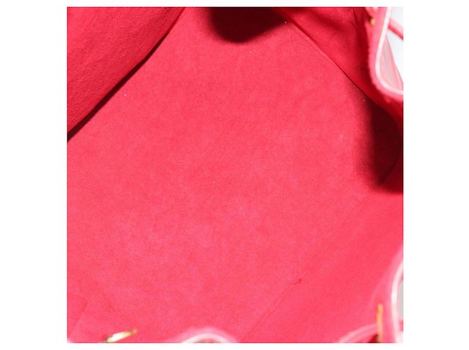 Borsa a Spalla LOUIS VUITTON Epi Petit Noe Rosso M44107 LV Auth 188077V - vista 10
