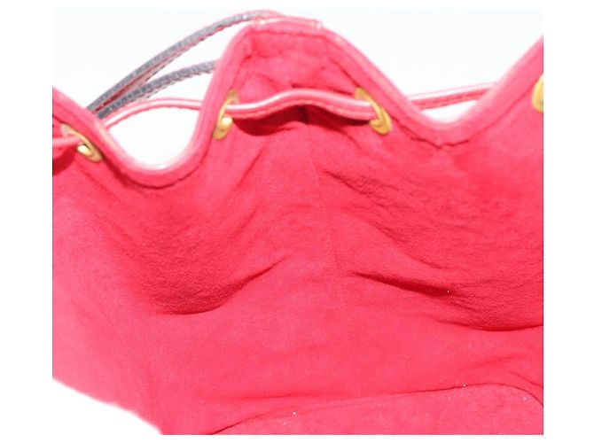 Borsa a Spalla LOUIS VUITTON Epi Petit Noe Rosso M44107 LV Auth 188077V - vista 19