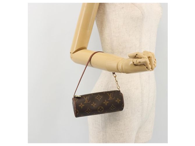 LOUIS VUITTON Pouch Monogram Papillon LV Auth 190671 Monogramma - vista 19