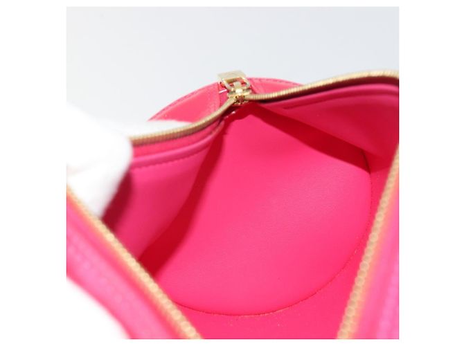 LOUIS VUITTON Monogram Vernis Bedford Bag Fuchsia Pink M91255 LV Auth 190057A Rosa Fuschia - vista 18