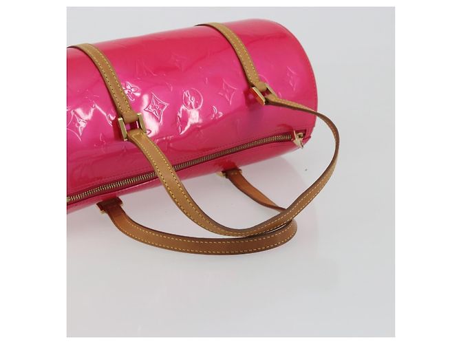 LOUIS VUITTON Monogram Vernis Bedford Bag Fuchsia Pink M91255 LV Auth 190057A Rosa Fuschia - vista 7