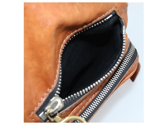 Chloé Borsa a Spalla Chloe Betty in Pelle Marrone Oro Argento Auth fm5404A D'oro - vista 24