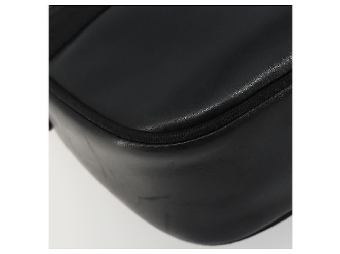 Borsa a tracolla Salvatore Ferragamo Vala in pelle nera e oro Auth gh2213 Nero D'oro - vista 14