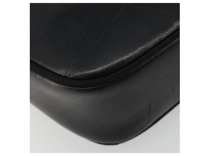 Borsa a tracolla Salvatore Ferragamo Vala in pelle nera e oro Auth gh2213 Nero D'oro - vista 16