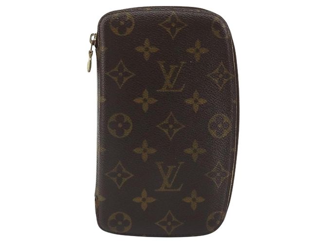 LOUIS VUITTON Monogram Agenda Jeode Travel Case M62950 LV Auth 190029 Monogramma - vista 13