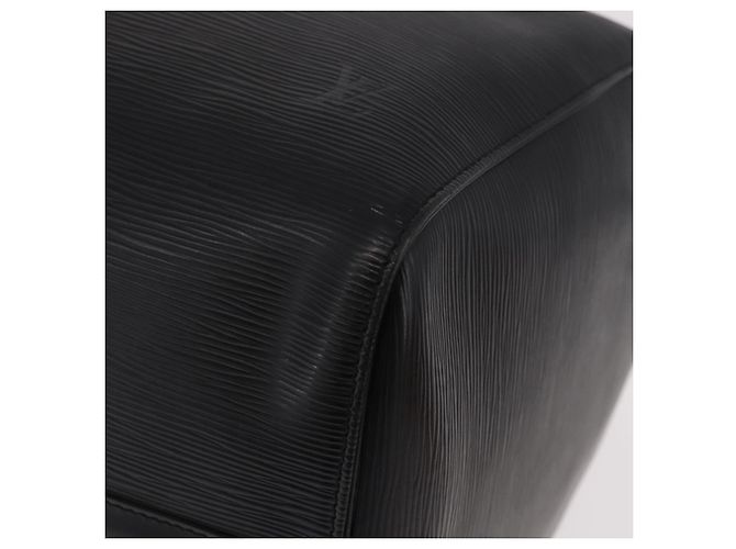LOUIS VUITTON Epi Keepall 50 Boston Bag Black M42962 LV Auth 190102SAV Nero - vista 17