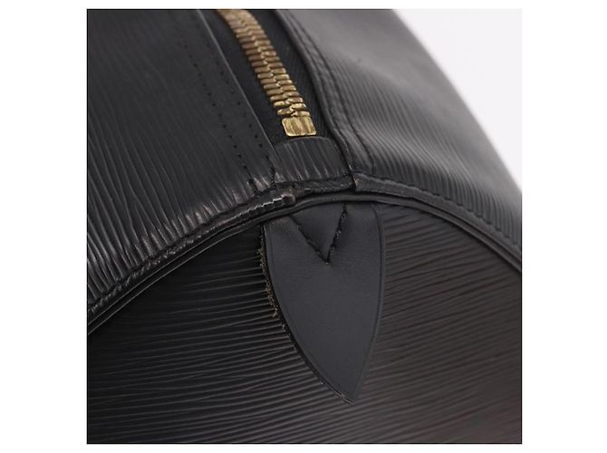 LOUIS VUITTON Epi Keepall 50 Boston Bag Black M42962 LV Auth 190102SAV Nero - vista 19
