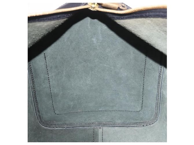 LOUIS VUITTON Epi Keepall 50 Boston Bag Black M42962 LV Auth 190102SAV Nero - vista 20