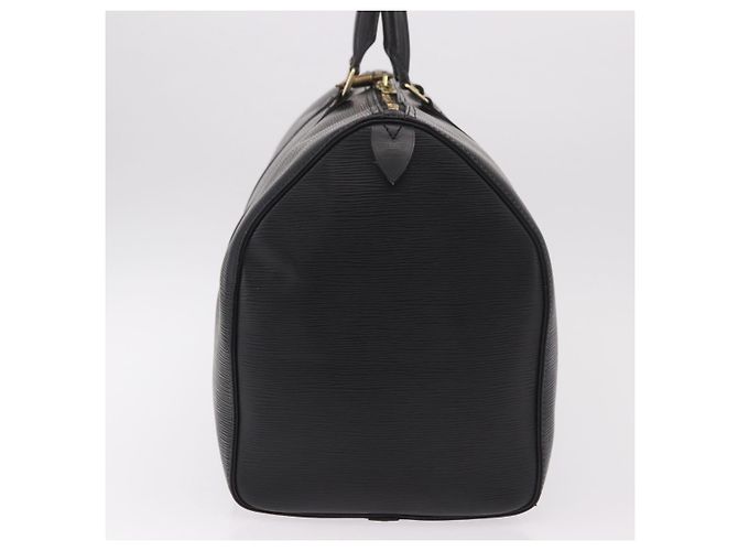 LOUIS VUITTON Epi Keepall 50 Boston Bag Black M42962 LV Auth 190102SAV Nero - vista 3
