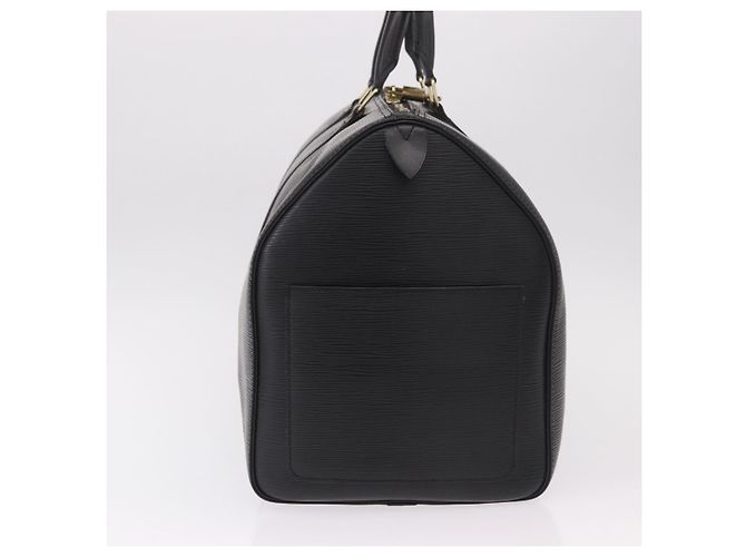 LOUIS VUITTON Epi Keepall 50 Boston Bag Black M42962 LV Auth 190102SAV Nero - vista 4