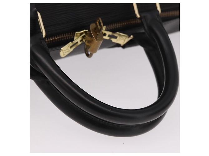 LOUIS VUITTON Epi Keepall 50 Boston Bag Black M42962 LV Auth 190102SAV Nero - vista 7