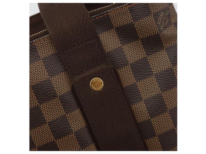 LOUIS VUITTON Damier Ebene Kababobur Tote Bag N52006 LV Auth ka5152 - vista 10