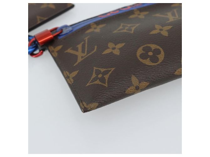 LOUIS VUITTON Pochette Monogram Ribbon M63045 LV Auth 191562 Monogramma - vista 14