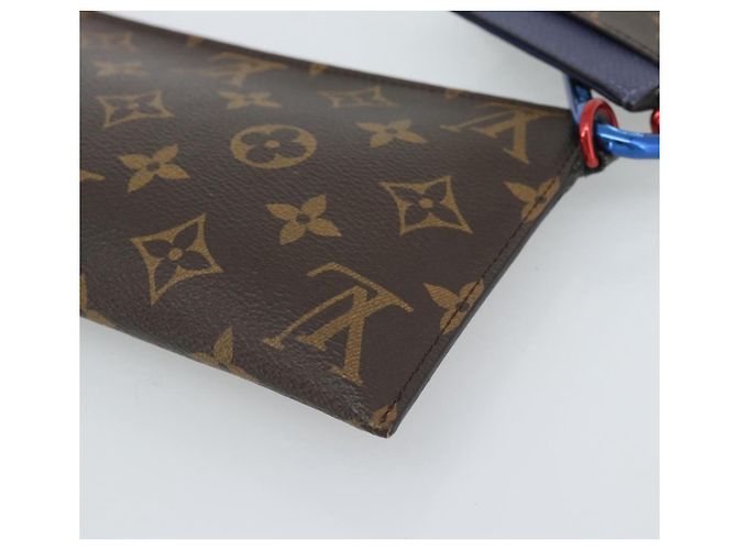 LOUIS VUITTON Pochette Monogram Ribbon M63045 LV Auth 191562 Monogramma - vista 15