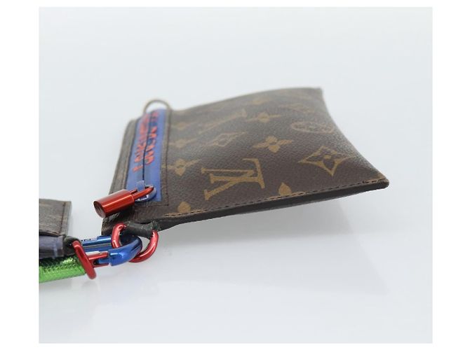 LOUIS VUITTON Pochette Monogram Ribbon M63045 LV Auth 191562 Monogramma - vista 3