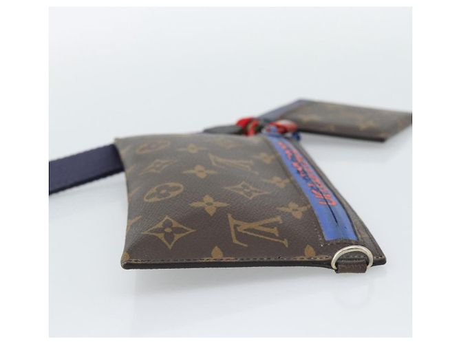 LOUIS VUITTON Pochette Monogram Ribbon M63045 LV Auth 191562 Monogramma - vista 4
