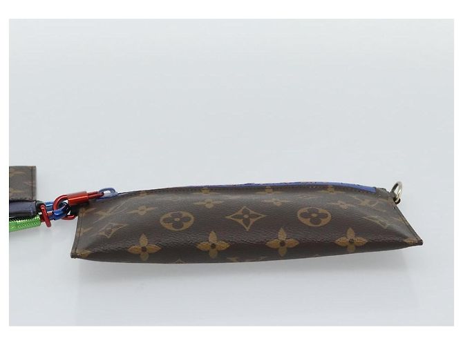 LOUIS VUITTON Pochette Monogram Ribbon M63045 LV Auth 191562 Monogramma - vista 6