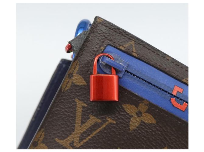LOUIS VUITTON Pochette Monogram Ribbon M63045 LV Auth 191562 Monogramma - vista 9