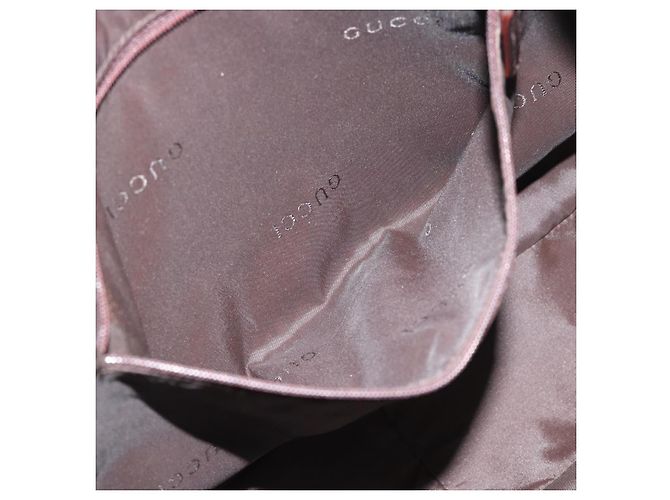 Borsa a Spalla GUCCI Bamboo in Pelle 2way Marrone Argento 0011577 Auth mr2670 - vista 21