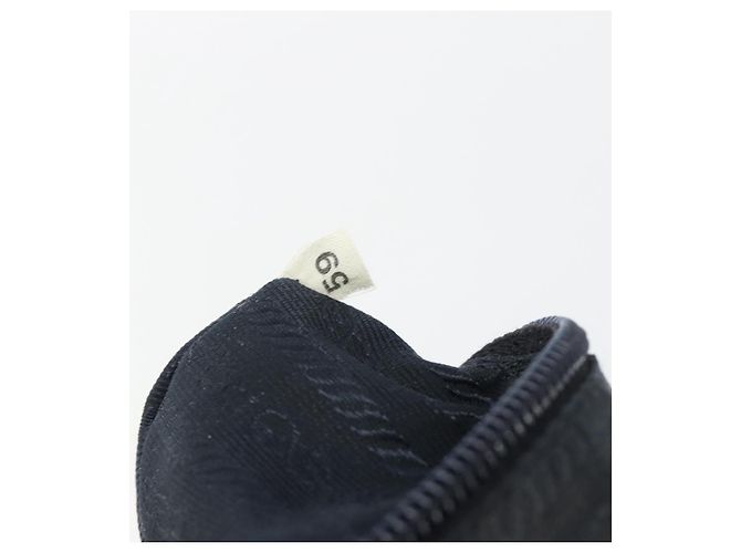 Rucksack PRADA Nylon Navy Silver Auth hk3905 Silber Marineblau - Ansicht 12