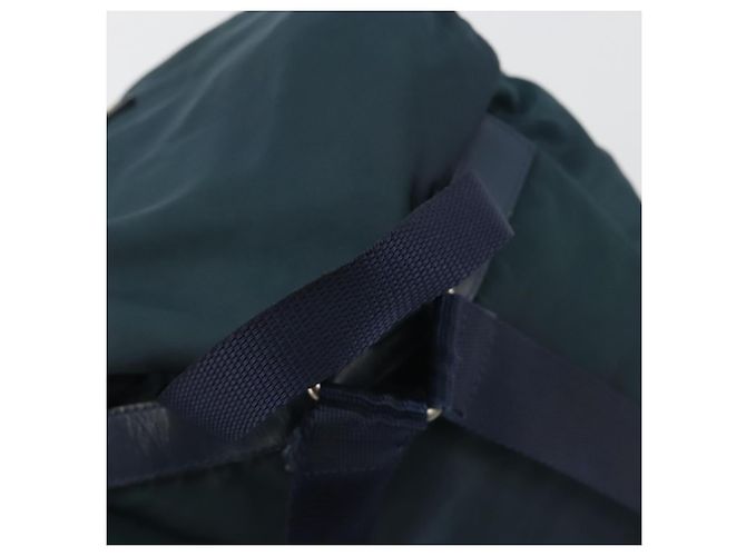 Rucksack PRADA Nylon Navy Silver Auth hk3905 Silber Marineblau - Ansicht 7