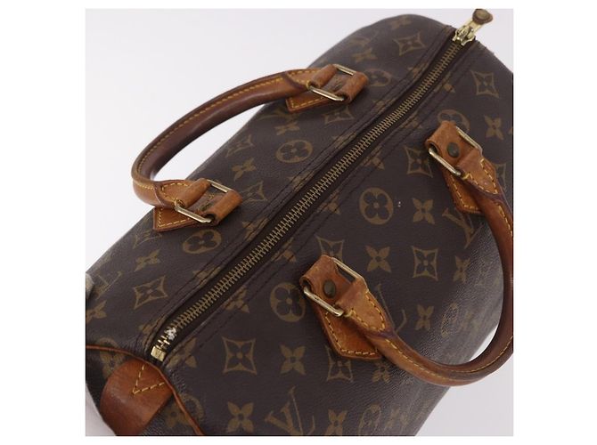 LOUIS VUITTON Bolso Monogram Speedy 30 M41526 LV Auth 191044A Monograma - vista 6