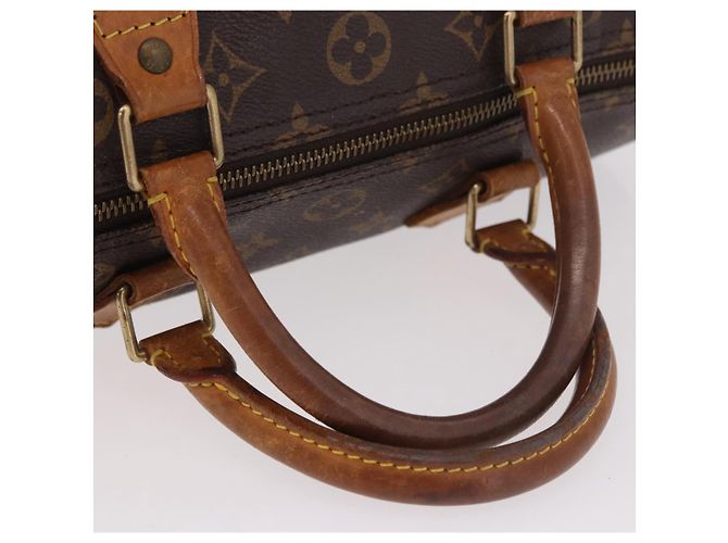 LOUIS VUITTON Bolso Monogram Speedy 30 M41526 LV Auth 191044A Monograma - vista 7