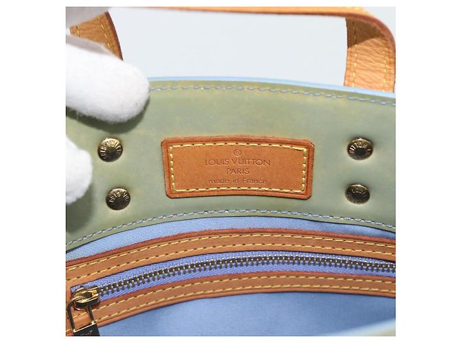 LOUIS VUITTON Borsa Monogram Vernis Reade PM Lavande M91220 LV Auth BA13954 - vista 10